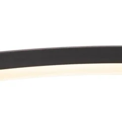 QAZQA Suspensions Suspension En Plastique Noir -Luminaires Soldes 202 suspension en plastique noir 5