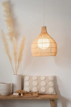 Maisons Du Monde Suspensions Suspension En Rotin Et Métal D35 11 Maisons Du Monde Suspensions Suspension En Rotin Et Métal D35 -Luminaires Soldes 202 suspension en rotin et metal d35 1000 6 16 223794 5