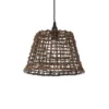 Lussiol Lighting Suspensions Suspension En Rotin Marron D. 29 Cm -Luminaires Soldes 202 suspension en rotin marron d 29 cm