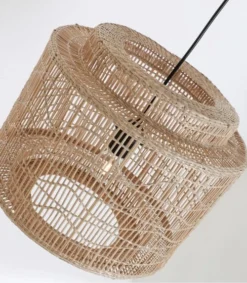 Lussiol Lighting Suspensions Suspension En Rotin Naturel D. 40 Cm -Luminaires Soldes 202 suspension en rotin naturel d 40 cm 4