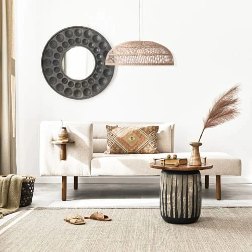 Alice's Garden Suspensions Suspension En Rotin Naturel D60cm Panama 4 Alice's Garden Suspensions Suspension En Rotin Naturel D60cm Panama – Image 2