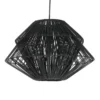 Lussiol Lighting Suspensions Suspension En Rotin Noir D. 45 Cm -Luminaires Soldes 202 suspension en rotin noir d 45 cm