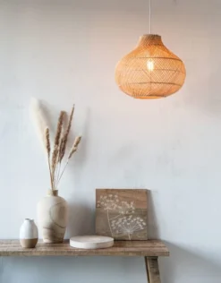 Maisons Du Monde Suspensions Suspension En Rotin Tressé -Luminaires Soldes 202 suspension en rotin tresse 1000 10 38 213853 2