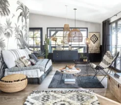 Maisons Du Monde Suspensions Suspension En Rotin Tressé D27 -Luminaires Soldes 202 suspension en rotin tresse d27 1000 0 4 190859 4