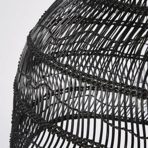 Maisons Du Monde Suspensions Suspension En Rotin Tressé Noir D60 4 Maisons Du Monde Suspensions Suspension En Rotin Tressé Noir D60 – Image 2