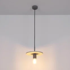 Globo Suspensions Suspension En Stone Gris -Luminaires Soldes 202 suspension en stone gris 2