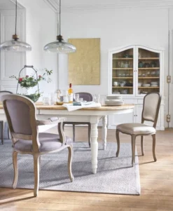 Maisons Du Monde Suspensions Suspension En Verre Ciselé Transparent Et Manguier -Luminaires Soldes 202 suspension en verre cisele transparent et manguier 1000 12 22 210557 4