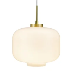 Dyberg Larsen Suspensions Suspension En Verre Et Laiton, H 20 Cm D 25 Cm -Luminaires Soldes 202 suspension en verre et laiton h 20 cm d 25 cm 1