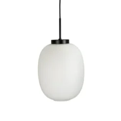 Dyberg Larsen Suspensions Suspension En Verre Et Laiton, H 30 Cm D 25 Cm -Luminaires Soldes 202 suspension en verre et metal noir mat h 30 cm d 25 cm