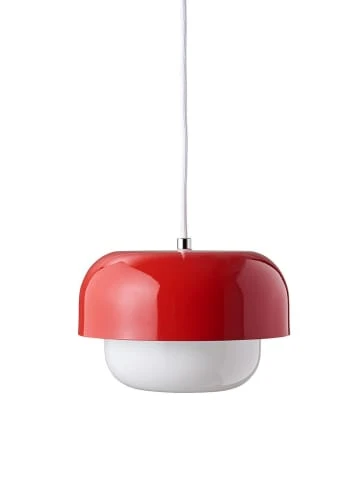 Dyberg Larsen Suspensions Suspension En Verre Et Métal Rouge Clair, H 15 Cm D 23 Cm 7 Dyberg Larsen Suspensions Suspension En Verre Et Métal Rouge Clair, H 15 Cm D 23 Cm – Image 5