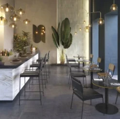 Maisons Du Monde Suspensions Suspension En Verre Teinté Ambré Et Métal Doré -Luminaires Soldes 202 suspension en verre teinte ambre et metal dore 1000 16 38 200446 5