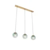 QAZQA Suspensions Suspension En Verre Vert -Luminaires Soldes 202 suspension en verre vert 6