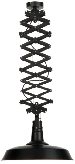 It's About Romi Suspensions Suspension Extensible Noire H150cm -Luminaires Soldes 202 suspension extensible noire h150cm 4