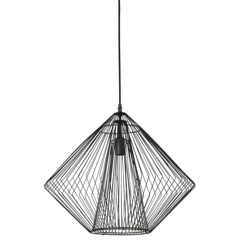 Maisons Du Monde Suspensions Suspension Filaire Noir Mat D50 3 Maisons Du Monde Suspensions Suspension Filaire Noir Mat D50