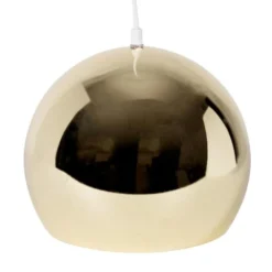 Maisons Du Monde Suspensions Suspension Globe En Métal Doré