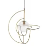 Maisons Du Monde Suspensions Suspension Globe En Verre Transparent Et Métal Doré -Luminaires Soldes 202 suspension globe en verre transparent et metal dore 1000 13 34 210405 1