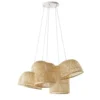Maisons Du Monde Suspensions Suspension Grappe 5 Abat-jours En Bambou Tressé -Luminaires Soldes 202 suspension grappe 5 abat jours en bambou tresse 1000 12 35 223936 2
