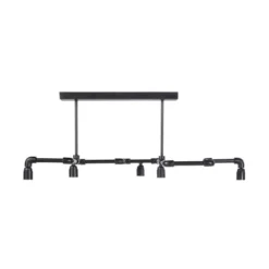 Maisons Du Monde Suspensions Suspension Indus Tuyaux En Métal Noir