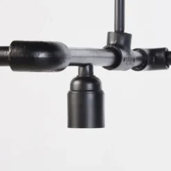 Maisons Du Monde Suspensions Suspension Indus Tuyaux En Métal Noir -Luminaires Soldes 202 suspension indus tuyaux en metal noir 1000 6 27 190882 3