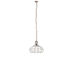 Meubles & Design Suspensions Suspension Industrielle En Métal Cuivré