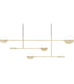 Bolia Suspensions Suspension LED 4 Lumières Métal L125cm