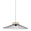 Decoratie Suspensions Suspension Métal Filaire Et Rotin D62cm -Luminaires Soldes 202 suspension metal filaire et rotin d62cm