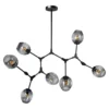 Deladeco Suspensions Suspension Moderne En Métal Noir 175 Cm -Luminaires Soldes 202 suspension moderne en metal noir 175 cm