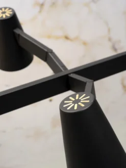 It's About Romi Suspensions Suspension Noire 6 Lampes -Luminaires Soldes 202 suspension noire 6 lampes 4