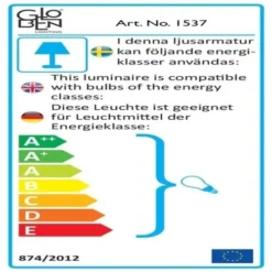 Globen Lighting Suspensions Suspension Noire D45cm -Luminaires Soldes 202 suspension noire d45cm 2