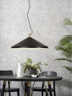 It's About Romi Suspensions Suspension Noire H133cm -Luminaires Soldes 202 suspension noire h133cm 2