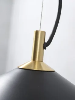 It's About Romi Suspensions Suspension Noire H133cm -Luminaires Soldes 202 suspension noire h133cm 4