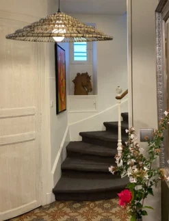 Gérard Lamy Suspensions Suspension Ø 60 Cm Naturelle -Luminaires Soldes 202 suspension oe 60 cm naturelle 2