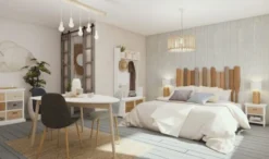 Maisons Du Monde Suspensions Suspension Rampe 5 Douilles En Peuplier Et Métal Blanc -Luminaires Soldes 202 suspension rampe 5 douilles en peuplier et metal blanc 1000 0 4 202708 4