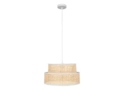 Jardideco Suspensions Suspension Rotin Beige D35cm -Luminaires Soldes 202 suspension rotin beige d35cm 1