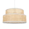Jardideco Suspensions Suspension Rotin Beige D35cm -Luminaires Soldes 202 suspension rotin beige d35cm