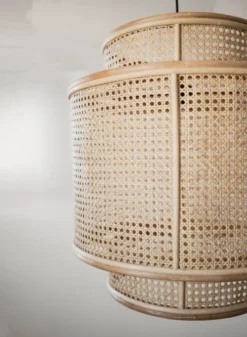 Saudara Collections Suspensions Suspension Rotin Et Cannage -Luminaires Soldes 202 suspension rotin et cannage 1