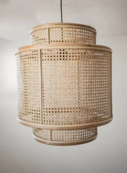 Saudara Collections Suspensions Suspension Rotin Et Cannage -Luminaires Soldes 202 suspension rotin et cannage 3