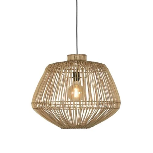 Good & Mojo Suspensions Suspension Rotin Naturel D60cm 3 Good & Mojo Suspensions Suspension Rotin Naturel D60cm