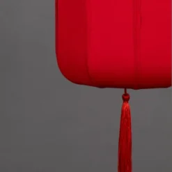 Dutchbone Suspensions Suspension Style Lanterne Japonaise D30cm Rouge -Luminaires Soldes 202 suspension style lanterne japonaise d30cm rouge 4