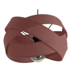 Metropolight Suspensions Suspension Textile Rose D38cm 11 Metropolight Suspensions Suspension Textile Rose D38cm -Luminaires Soldes 202 suspension textile rose d38cm 3