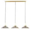 Maisons Du Monde Suspensions Suspension Triple En Métal Doré Et Verre Teinté Noir -Luminaires Soldes 202 suspension triple en metal dore et verre teinte noir 1000 12 17 201122 1