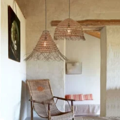 Gérard Lamy Suspensions Suspension Végétale Ø 50 Cm Naturel -Luminaires Soldes 202 suspension vegetale oe 50 cm naturel 2