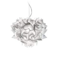 SLAMP Suspensions Suspension Veli Plastique Blanc 42x36x42 Cm